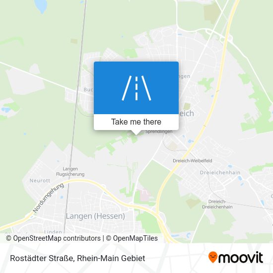 Rostädter Straße map