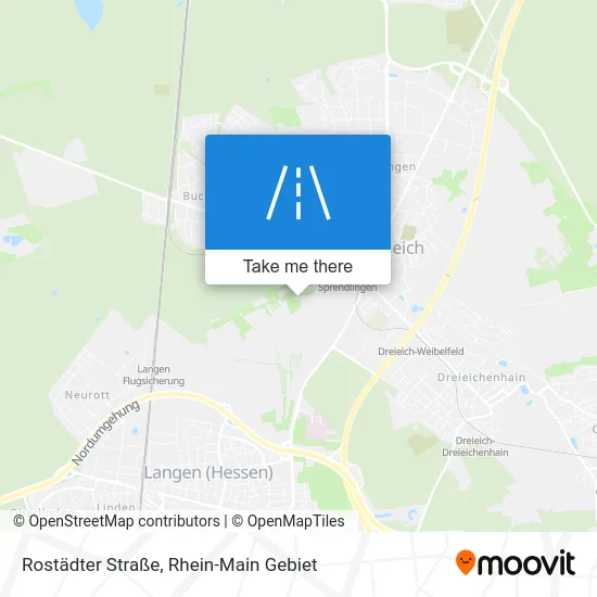 Rostädter Straße map