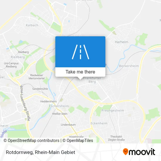 Карта Rotdornweg