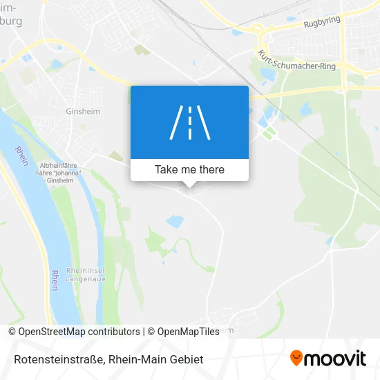 Карта Rotensteinstraße