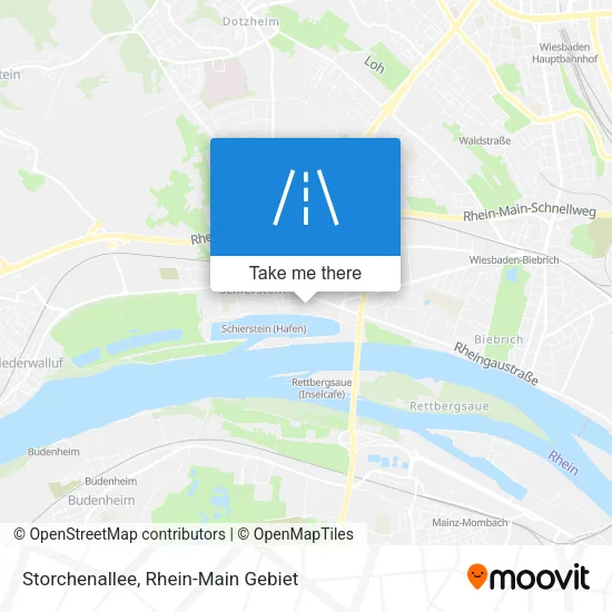 Карта Storchenallee