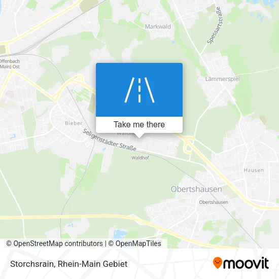 Карта Storchsrain