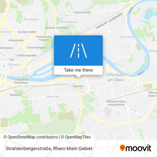 Карта Strahlenbergerstraße
