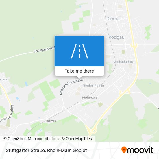 Stuttgarter Straße map