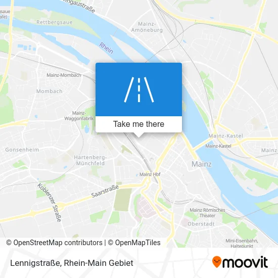 Карта Lennigstraße