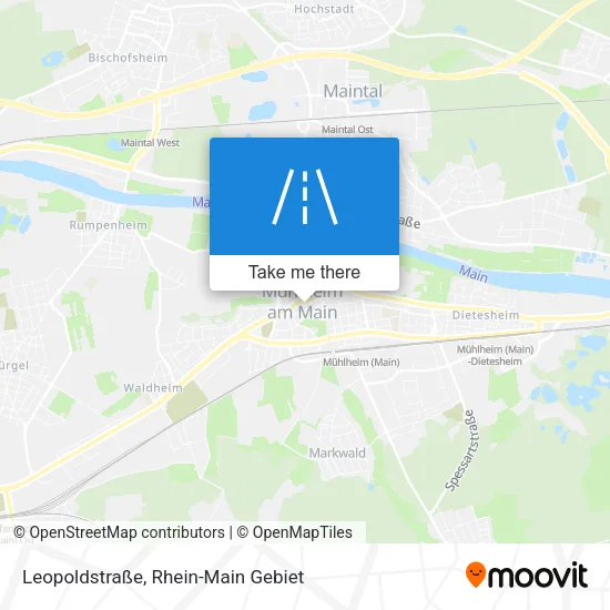 Leopoldstraße map