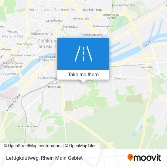 Карта Lettigkautweg