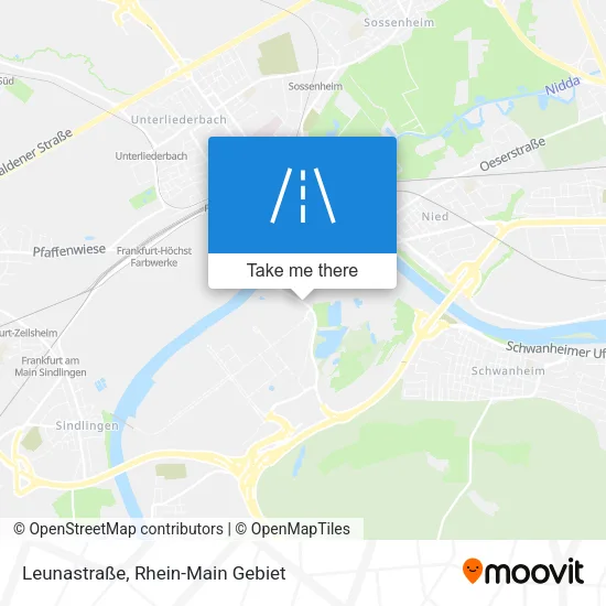 Карта Leunastraße