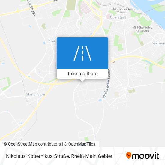 Nikolaus-Kopernikus-Straße map