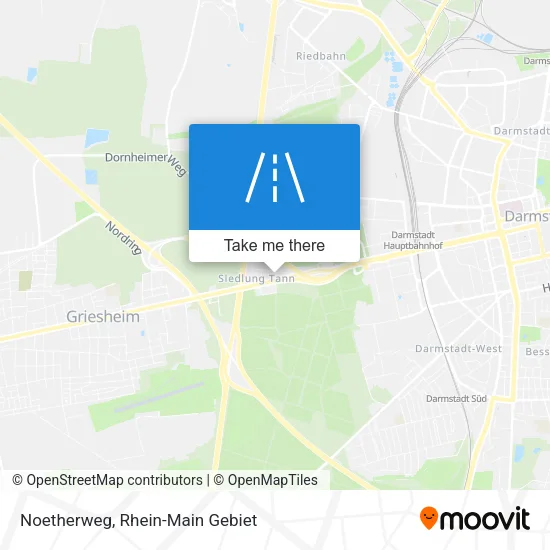 Карта Noetherweg