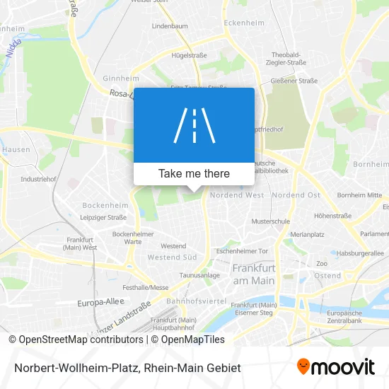 Карта Norbert-Wollheim-Platz
