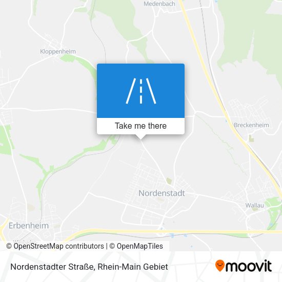 Nordenstadter Straße map