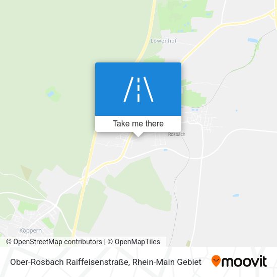 Ober-Rosbach Raiffeisenstraße map