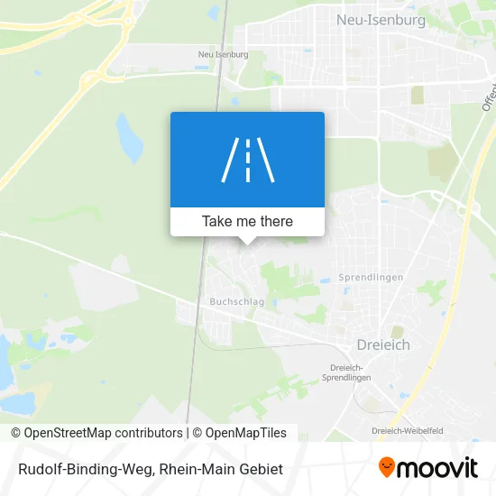 Rudolf-Binding-Weg map