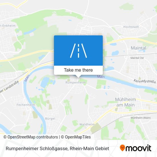 Rumpenheimer Schloßgasse map