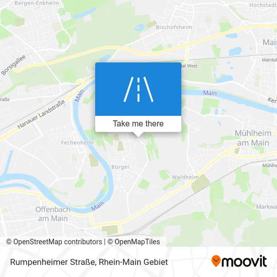 Rumpenheimer Straße map
