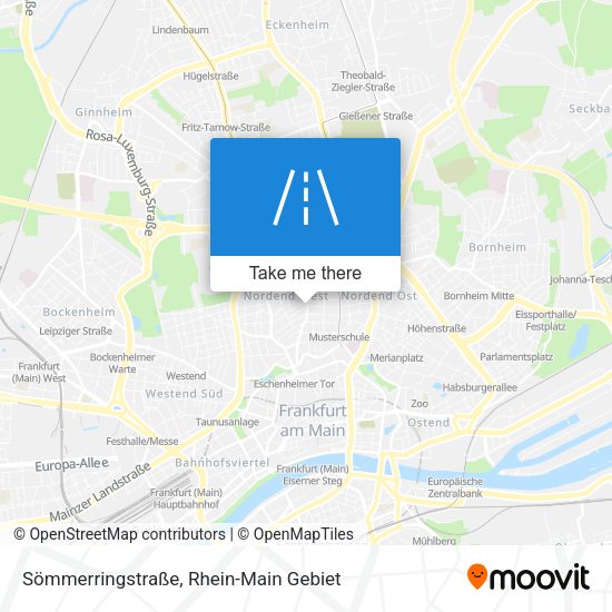 Sömmerringstraße map