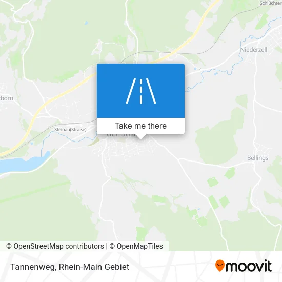 Карта Tannenweg