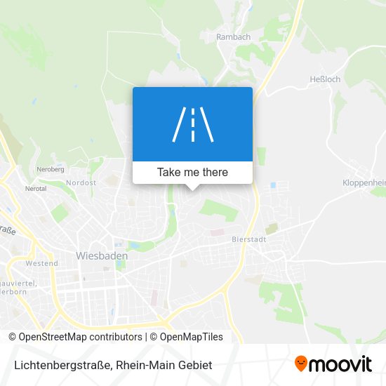 Lichtenbergstraße map