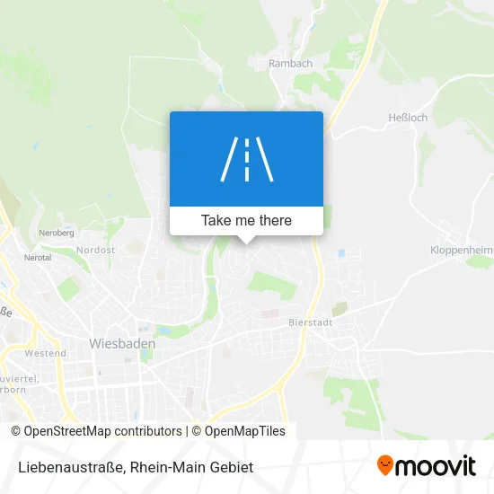 Liebenaustraße map