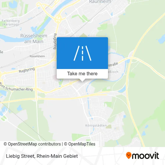 Liebigstraße map