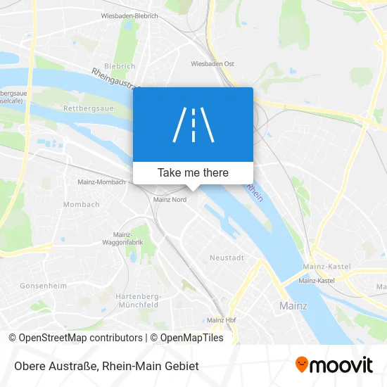 Карта Obere Austraße