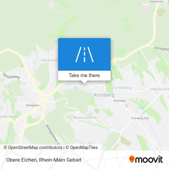 Карта Obere Eichen