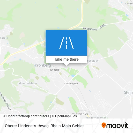Карта Oberer Lindenstruthweg