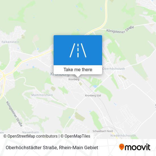 Oberhöchstädter Straße map