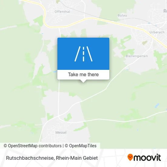 Rutschbachschneise map