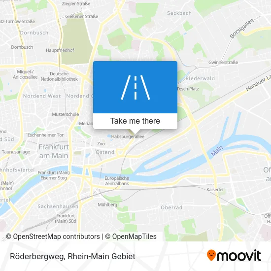 Карта Röderbergweg