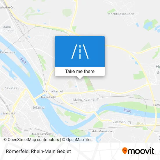 Карта Römerfeld