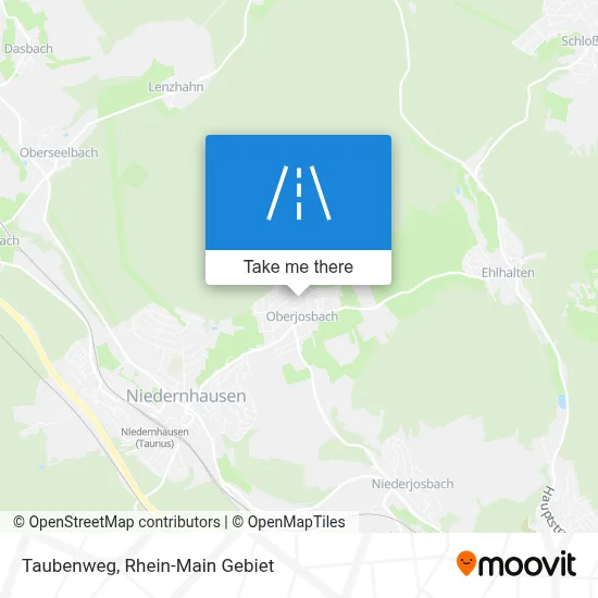 Taubenweg map