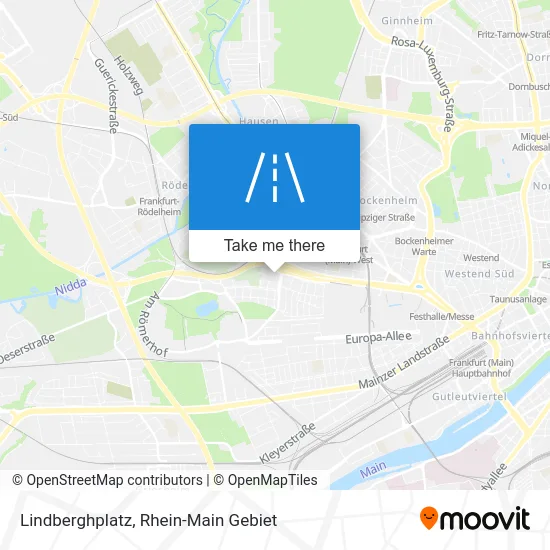 Карта Lindberghplatz