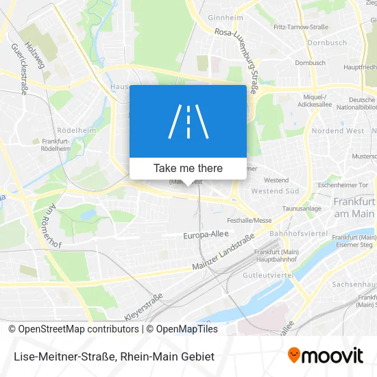 Карта Lise-Meitner-Straße