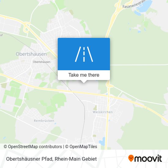 Obertshäusner Pfad map