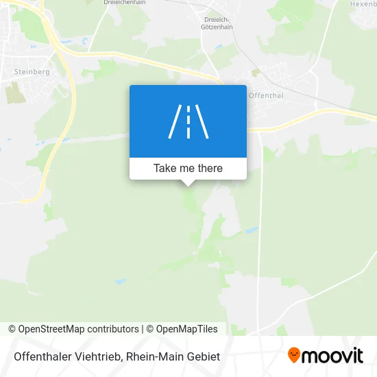 Карта Offenthaler Viehtrieb