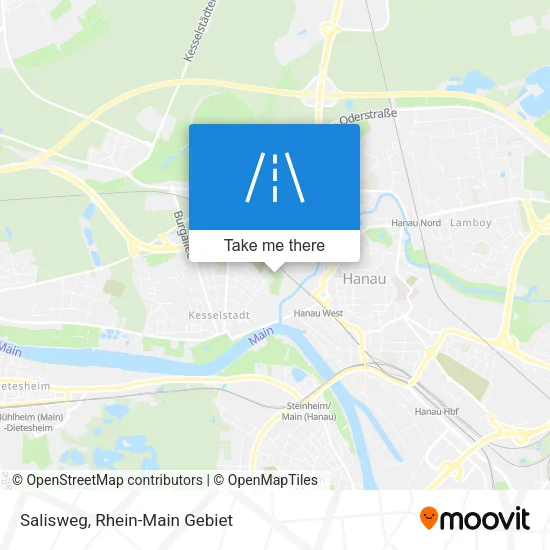Карта Salisweg