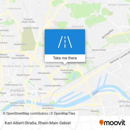 Карта Karl-Albert-Straße