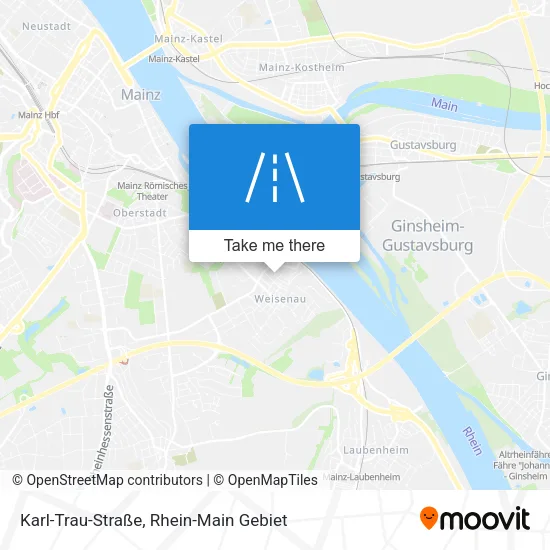 Карта Karl-Trau-Straße