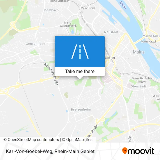 Карта Karl-Von-Goebel-Weg