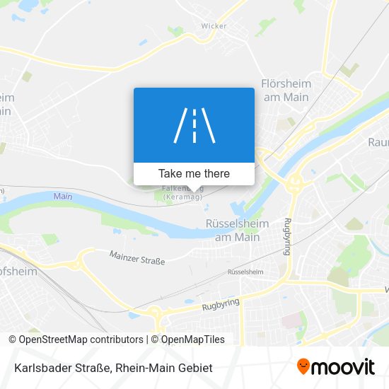 Karlsbader Straße map