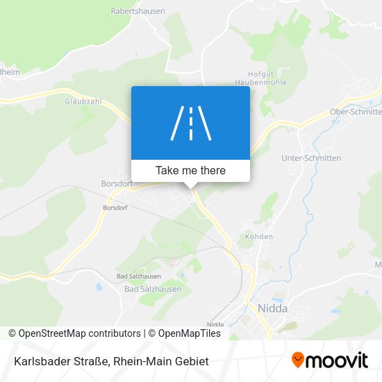 Karlsbader Straße map