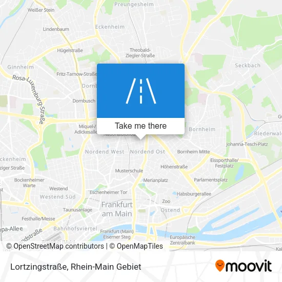 Lortzingstraße map