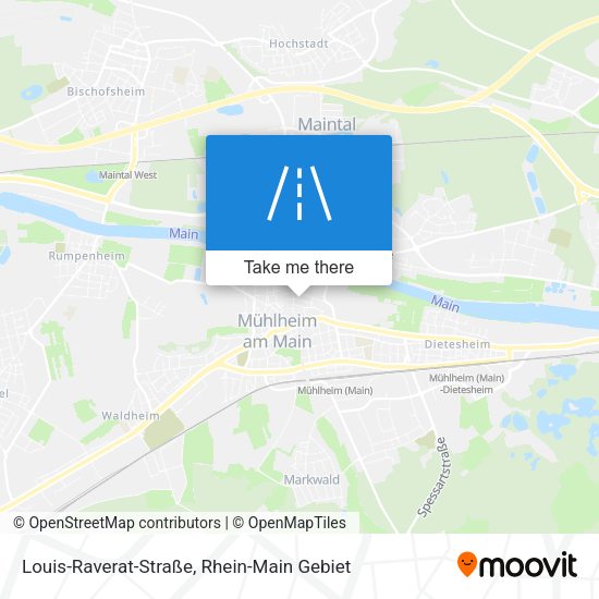 Louis-Raverat-Straße map