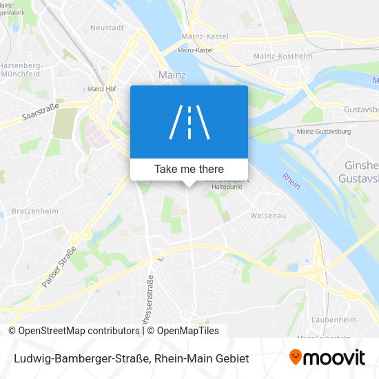 Ludwig-Bamberger-Straße map