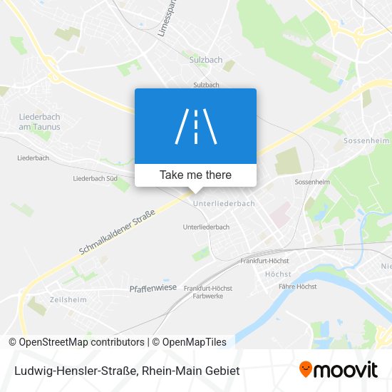 Ludwig-Hensler-Straße map