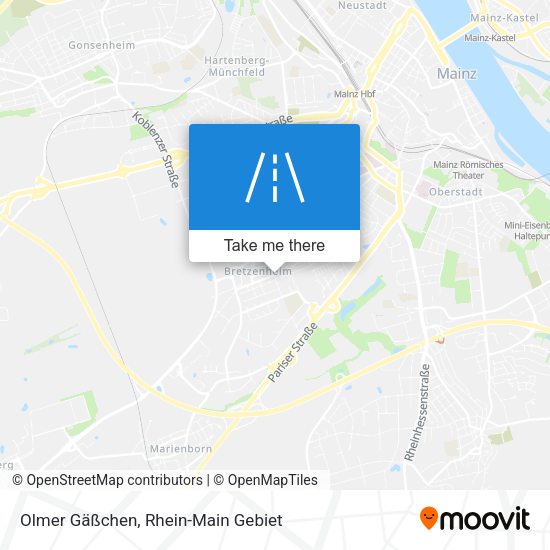 Olmer Gäßchen map