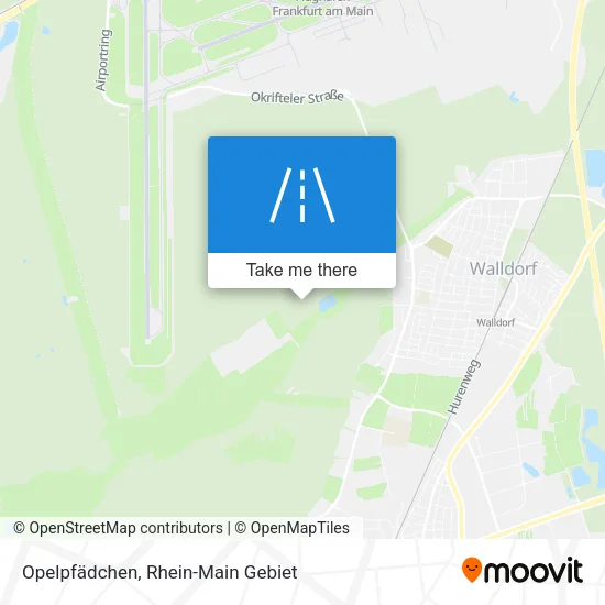 Карта Opelpfädchen