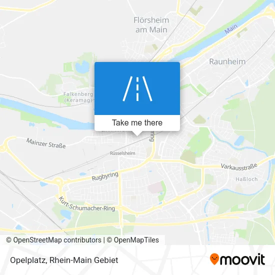 Карта Opelplatz